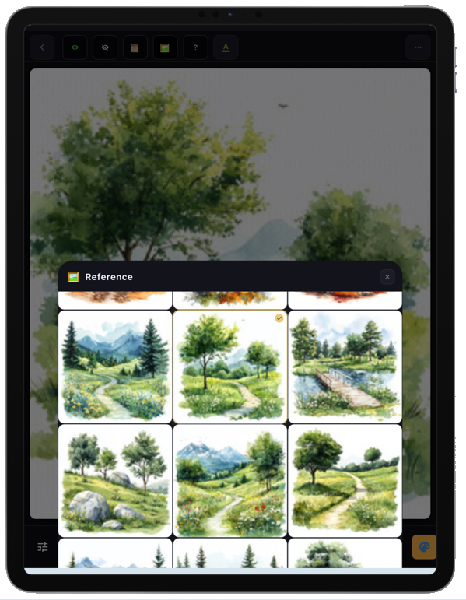 Reference Images and Art Gallery